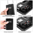 Portable Key Lock Box Secure Key Holder Durable Aluminium Alloy Material wi T2H2