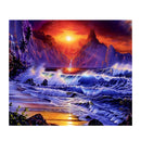 2pcs DIY 5D Diamond Painting Light of Nature Mosaic Pictures for Hand Crafts