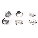 100 Pcs brooch tray Alloy DIY Brooch Findings Base Blanks Trays Backs 20mm ~ï¼ˆ