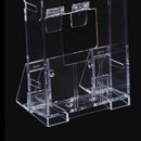 Clear Acrylic Business Card Holder Brochure Desk Stand Pamphlet Display A+