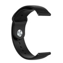 18mm Silicone Wrist Strap Watchband for Huawei Honor B5/S1/FIT (Black) A