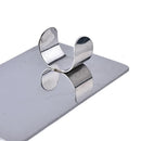Palette Adjustable Ring for Nail Art Makeup Foundation Mixing Stainless Steel,a