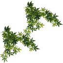 2 Pcs 50CM Planet Jungle Vine Terrarium Ornament for Reptiles and Amphibians