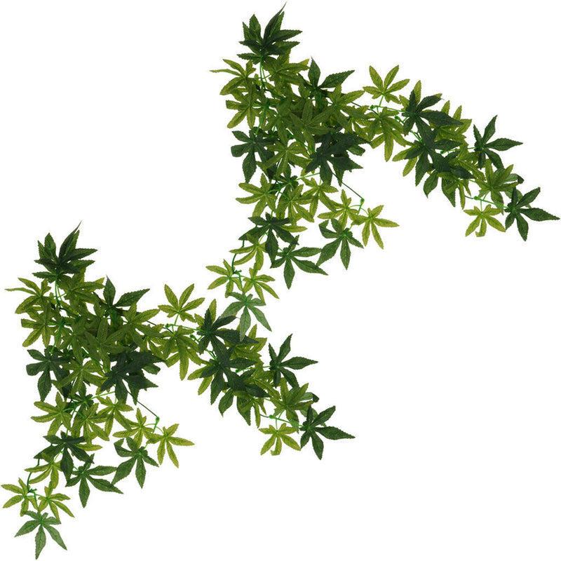 2 Pcs 50CM Planet Jungle Vine Terrarium Ornament for Reptiles and Amphibians