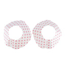 2x Pet Anti-bite Paper Collars Dog Resuable Collapsible Collar Volcano-L