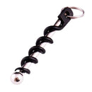 Stainless Steel Twist Stick Corkscrew Pocket Red Wine Bottle Opener Keyring E5O7