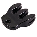 Metal 4/4 3/4 1/4 Violin Mute Silencer for Violinist Students Beginners - Black