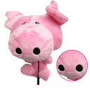 460cc Driver Cartoon Pig Protective Washable Fluff Ch Golf Club Head Cover