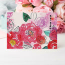DIY Diamond Painting Flowers Greeting Card Birthday Valentine Blessing Gift