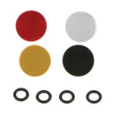 4 Packs Camera Flat Shutter Release Button Replacement Part for  Canon Nikon etc