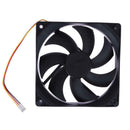 120mm 120x25mm 12V 3Pin DC Brushless PC Computer Case Cooling Fan
