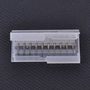 10pcs CNC PCB Rotary Burr Carbide End Mill Engraving Drill Bits 1.3mm to 3.175mm