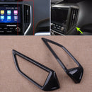 2x Middle Air Vent Cover Fit For Subaru Crosstrek XV 2018 Interior Accessory