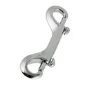4Pcs/Set Scuba Dive Deluxe 3.54'' Stainless Steel Double Ended Snap Bolt Clip