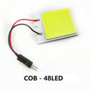 2X 48 Smd Cob Led T10 12V White Light Car Interior Panel Lights Dome Lamp Bulb3c
