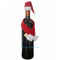 Merry Christmas Decoration Wine Bottle Cover Gift Wrap Party Decor Red scar