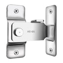 90 Degree Stainless Steel Latch Safety Right Angle Sliding Door Lock (L) A