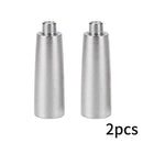 2pcs/set Male To Female Microphone Jack Adapter 3P XLR To  Metal Connectors