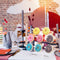 Acrylic Donut Wall Stand Donut Party Decoration Donut Holder Decoration D