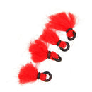 Pack of 4pcs Red Nylon Strike Indicators Floats Fly Fishing Accessories