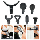 7pcs EVA Fascia Massager Pain Relief Home Muscle Massage Head Set 19mm Caliber