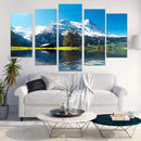 5 Panels HD Modern Art Oil Landscape Painting Canvas Print Wall Picture