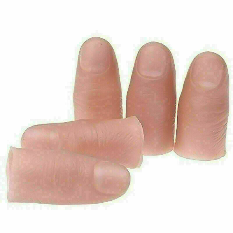 1 Pcs  Soft Plastic Thumb Tip Easy to Learn and Master Magic Trick Fast shi Q0S5