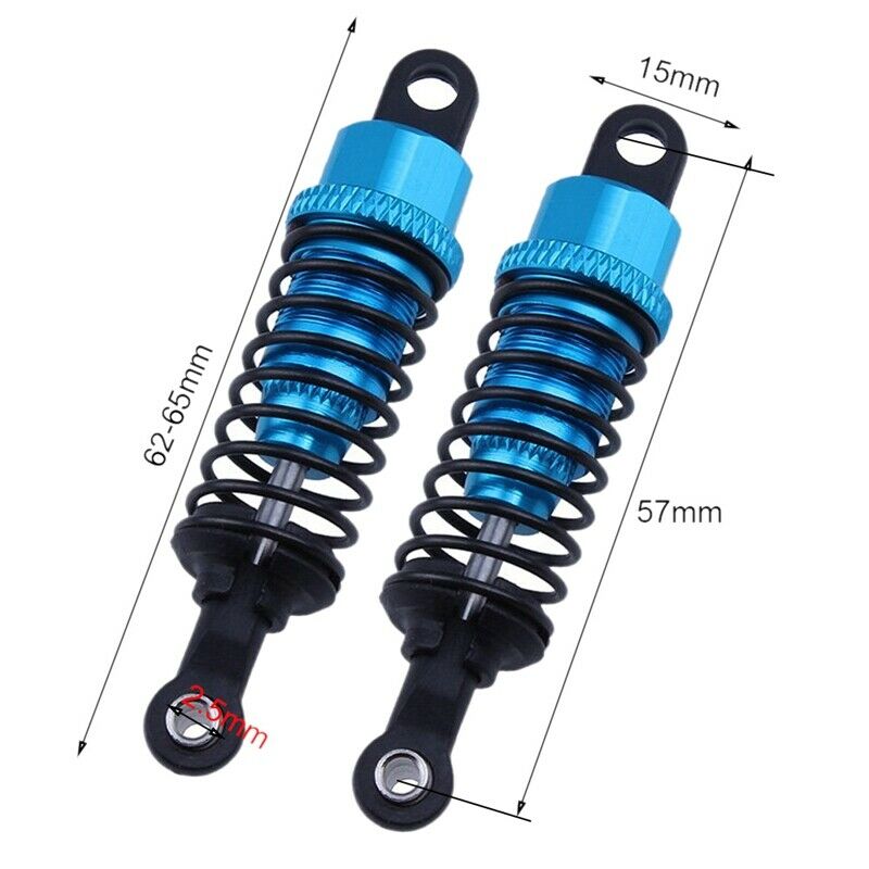 4Pcs Aluminum Shock Absorber Assembled Replacement,for 1/18 WLtoys A959 RC  E3I8