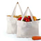 Reusable Foldable Recycle Grocery Shopping Canvas Carry Bags Tote Handbags Eco