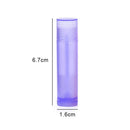 10pcs Purple Lipstick Empty Tube Wax Tube Lipstick DIY Lipstick Tube Cosmetic W5
