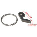 Titanium Alloy Mini Bottle Opener Can Opener Multifunctional Key Clasp Outd lj