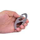 1Pc MD Climbing Hanging Buckle Snap Clip Hook Keychain Carabiner 8 font ShapeJ&M