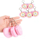 Retractable Ruler Tape Measure Key Chain Mini Pocket Size Metric 1.5M Key RingOZ