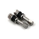 4x TR48E Bolt-in Auto Car Tubeless Wheel Tire Valve Stems Dust Caps LJ