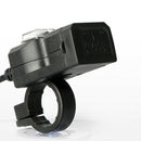 Dual Usb Port Waterproof Motorbike Motorcycle Handlebar Charger Adapter Pow