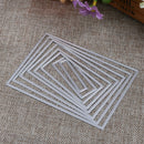 8pcs Scrapbook DIY album Card Paper Card Maker Metal Die cut Stencil A