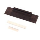 Replacement 3 String Guitar Rosewood Bridge&Bone Saddle Nut For Guitar Lover