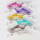 6pcs Salon Crocodile Hairpin Hair Clip Set For Styling Alligator Section Clamps