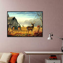 5D DIY Full Drill Diamond Painting Deer Cross Stitch Embroidery Mosaic Kit