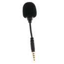 Mini Condenser Microphone Mono 3.5mm Plug-in Mic for PC Laptop Computer