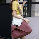 Multi-Functional Patchwork Canvas Handbag Large Capacity Ladies Handbag Sho