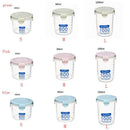Kitchen Food Container Seal Pot Tea Coffee Candy Storage Tank Plastic Cerea A9U5
