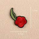 11x Embroidery Rose Flower Sew Iron on Patch on Badge Bag Jeans Applique Craf FT