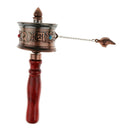 4pcs Tibetan Buddha Prayer Tibetan Buddha Prayer Wheel Hand Prayer Wheel With