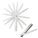 13 Blades Leaf Feeler Gauge Metric Imperial Filler Gauge Blade Measurin VWU