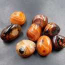 1 Pcs Natural Agate Polished Stone Crystals Quartz Mineral Specimens 20-30mm