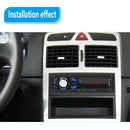 Single 1DIN Bluetooth Car Stereo MP3 Player FM Radio AUX TF Card U Disk+Remote