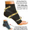 1 Pair Foot Ankle Compression Socks Anti Fatigue Varicose Feet Sleeve Outdo H4U9