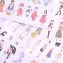 2Sheets Lovely Fashion Girls Diary Scrapbook Decoration DIY Stickers Toys Gift3C