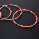 TX620-P 6pcs Guitar String Hexagonal Core Bronze for Folk Acoustic Guitar A